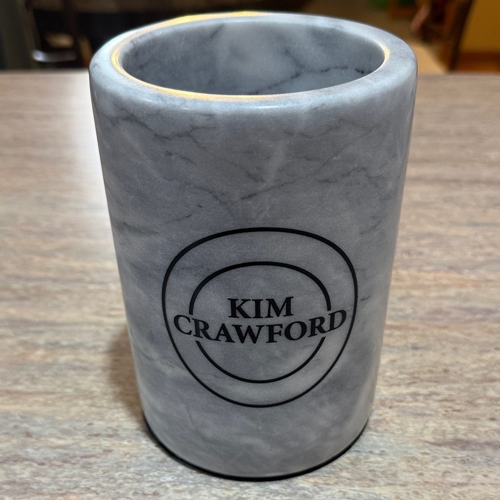 Kim Crawford Gray Marble Wine Chiller